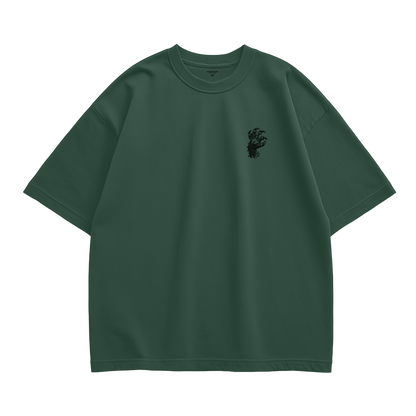 CONQUEST OF THE DRAGON OVERSIZED FOREST T-SHIRT
